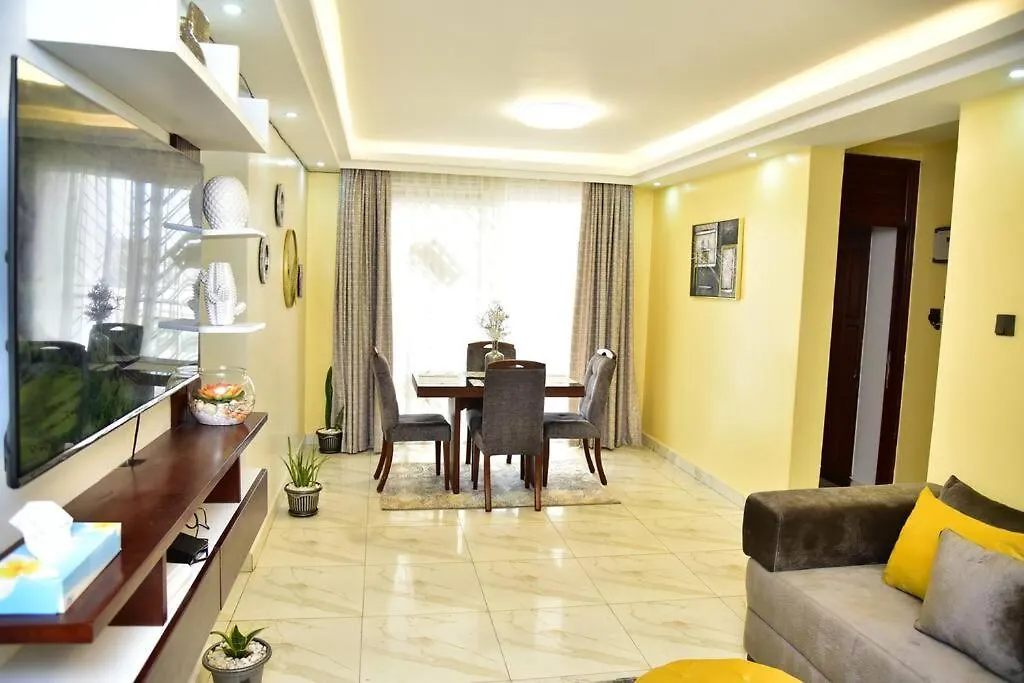 Stylish 3-Bedroom Condo With A Power-Backup, Swimming Pool And Gym Kampala